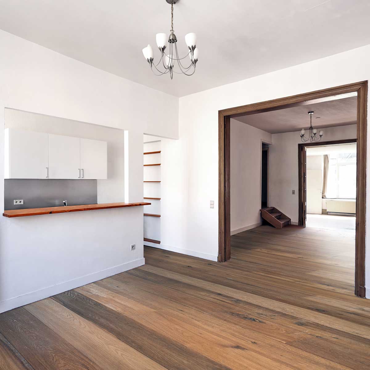 Hardwood revival after | Buff & Coat