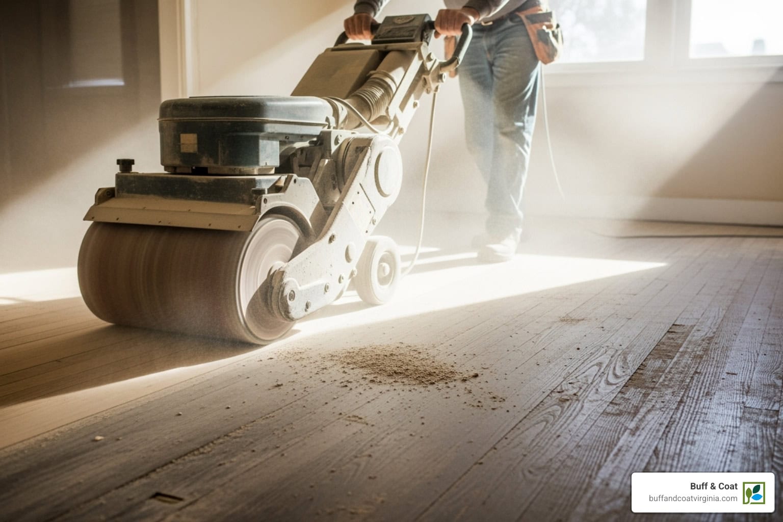 sand and refinish hardwood